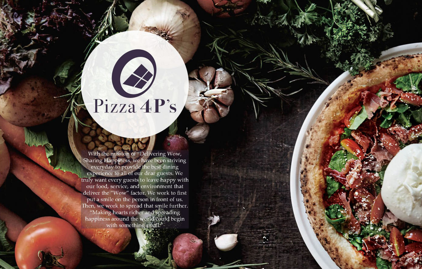 Gói gọn trong một triết lý đào tạo, nguồn gốc thành công của chuỗi nhà hàng Pizza 4P’s.