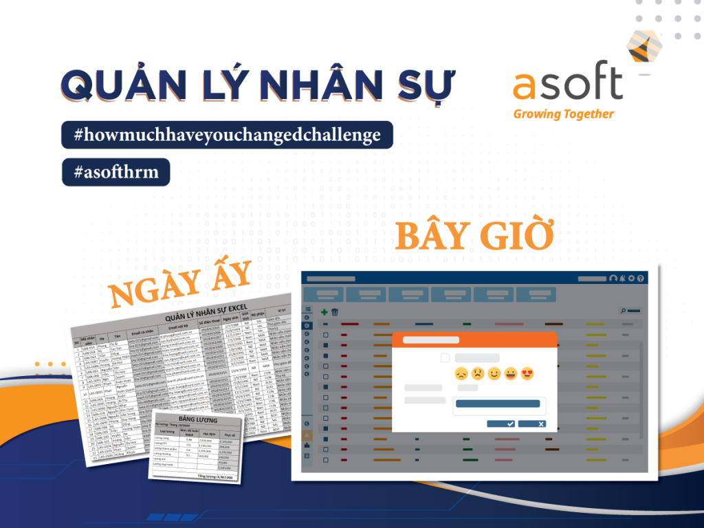 Phần mềm nhân sự tiền lương ASOFT