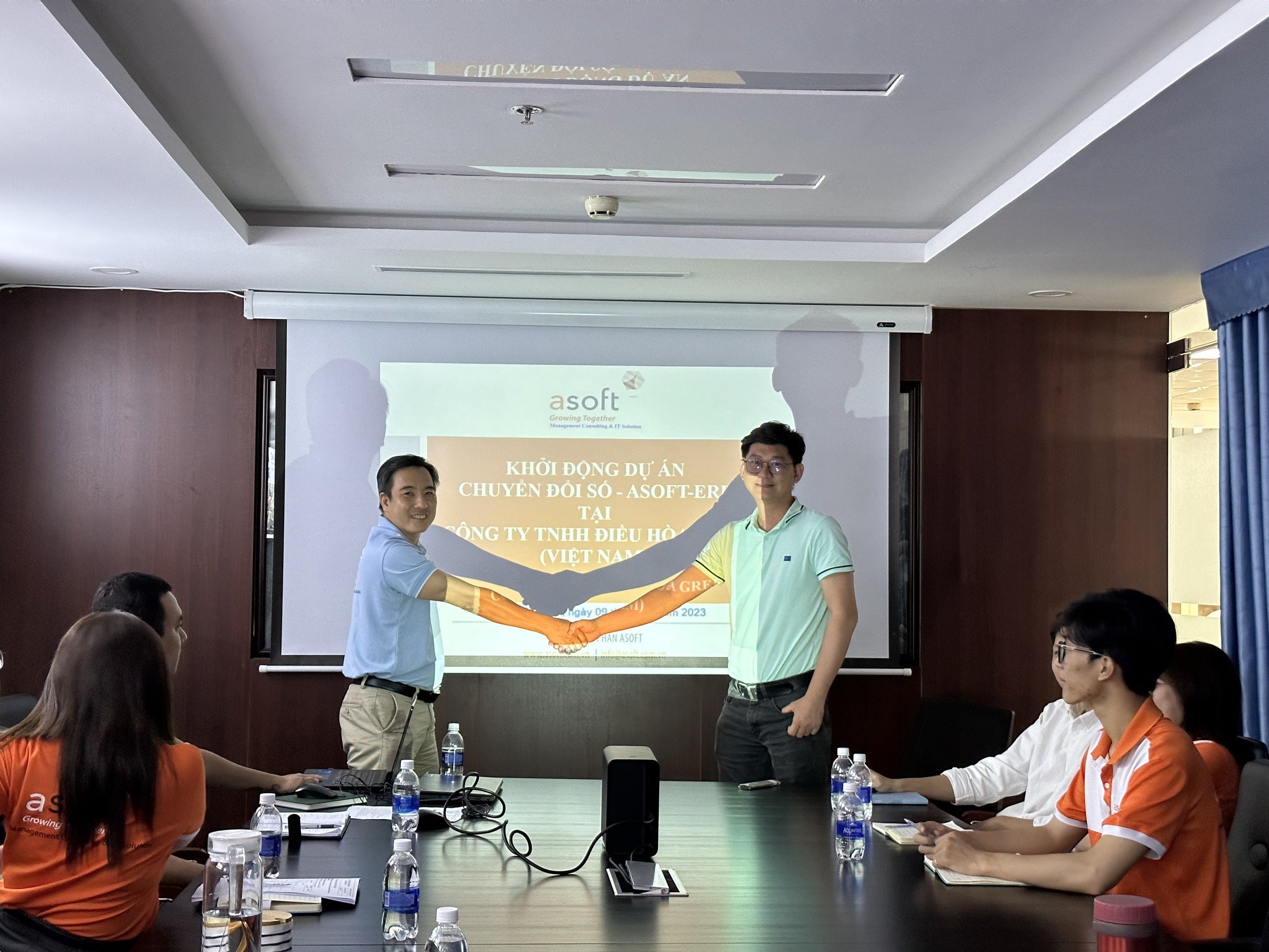 GREE Việt Nam đã “đồng hành” cùng ASOFT khởi động dự án chuyển đổi số với ASOFT-ERP