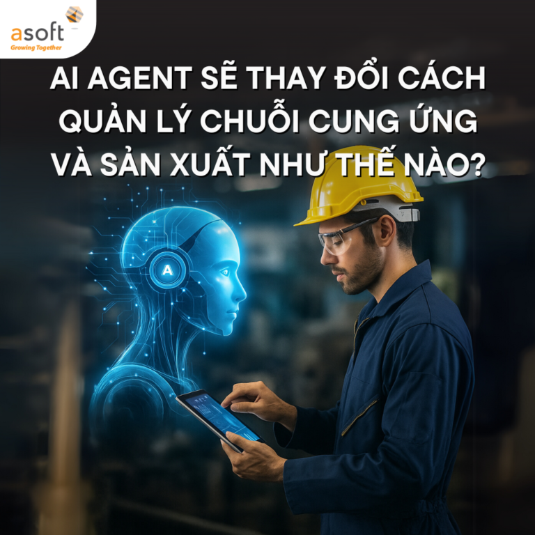 Ai Agent thay đổi quản lý chuỗi cung ứng sản xuất