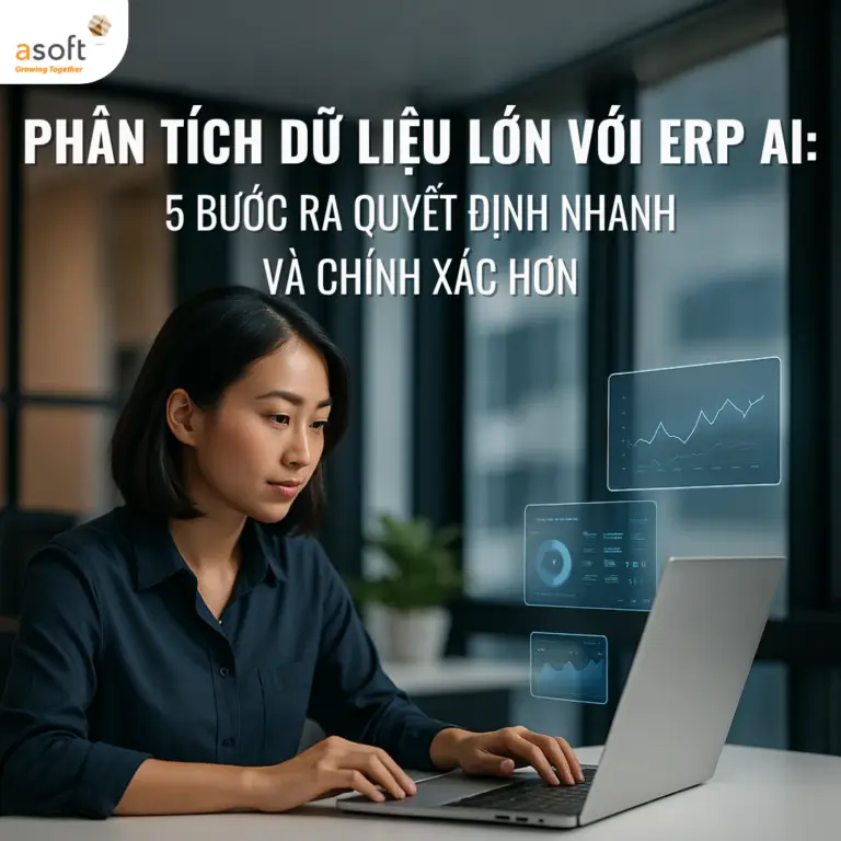 Phân tích dữ liệu lớn với ERP AI