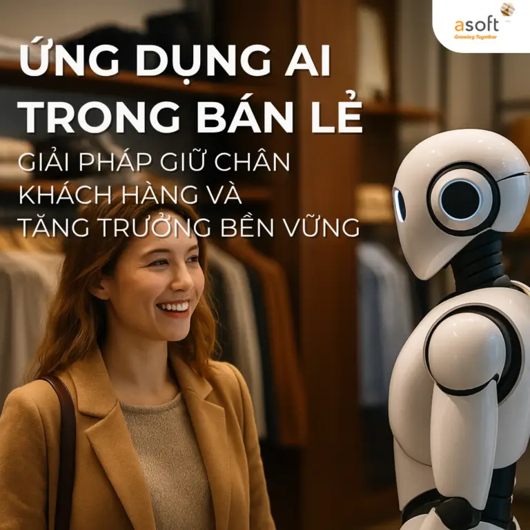 Ứng dụng AI trong bán lẻ: Giải pháp giữ chân khách hàng và tăng trưởng bền vững