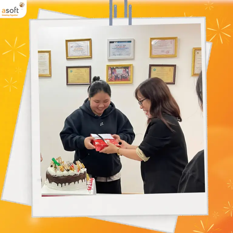 ASOFT chúc mừng sinh nhật nhân viên Tháng 9
