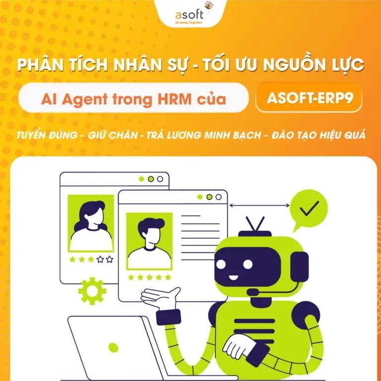 AI Agent HRM - phân tích nhân sự, tối ưu nguồn lực con người trong doanh nghiệp