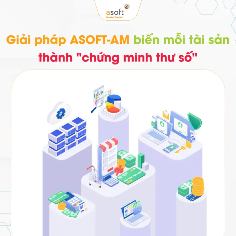 Giải pháp ASOFT-AM biến mỗi tài sản thành "chứng minh thư số"
