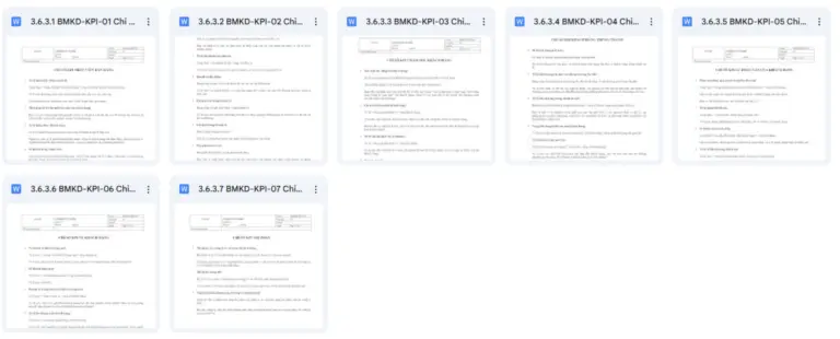 Bộ mẫu KPI Dành cho Sales trong doanh nghiệp