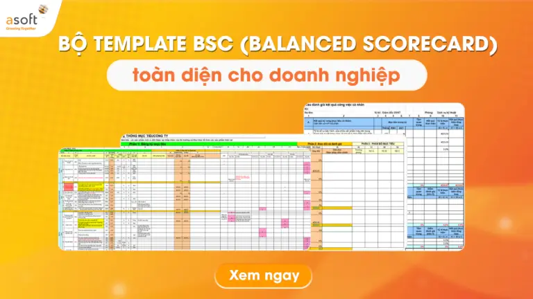 Bộ template BSC toàn diện cho doanh nghiệp