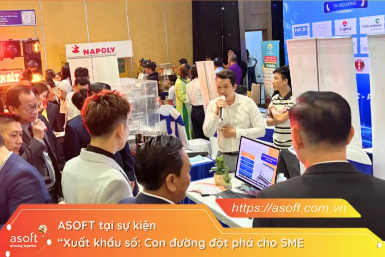 ASOFT đồng hành cùng cộng đồng doanh nghiệp tại sự kiện “Xuất khẩu số – Con đường đột phá cho SME”
