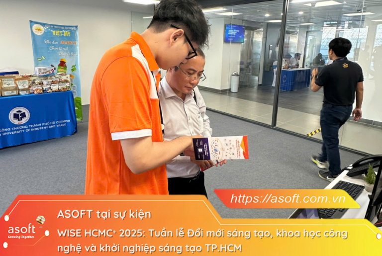 ASOFT tại sự kiện WISE HCMC⁺ 2025