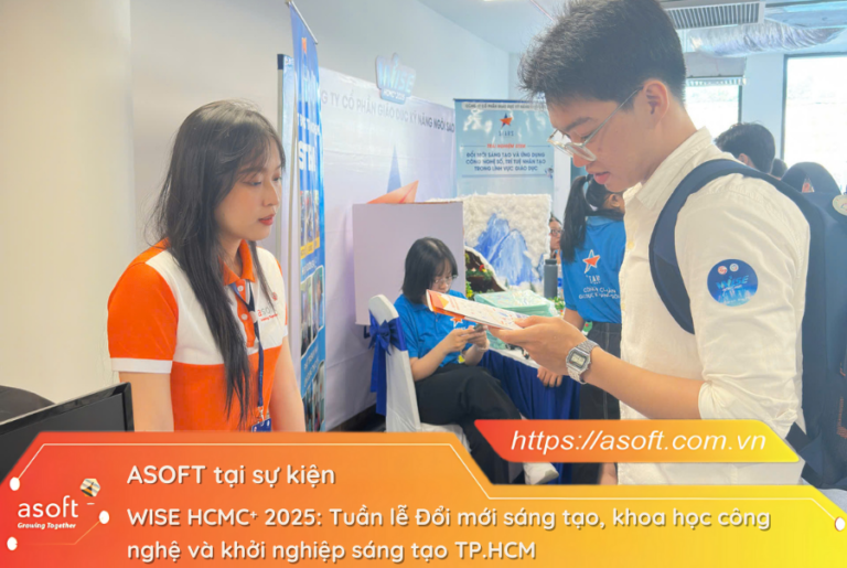 ASOFT tại sự kiện WISE HCMC⁺ 2025