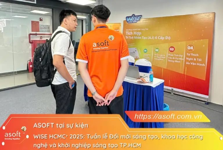 ASOFT tại sự kiện WISE HCMC⁺ 2025