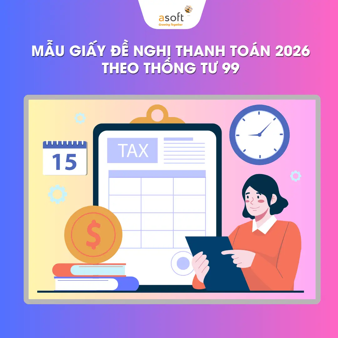 Mẫu giấy đề nghị thanh toán 2026 theo Thông tư 99