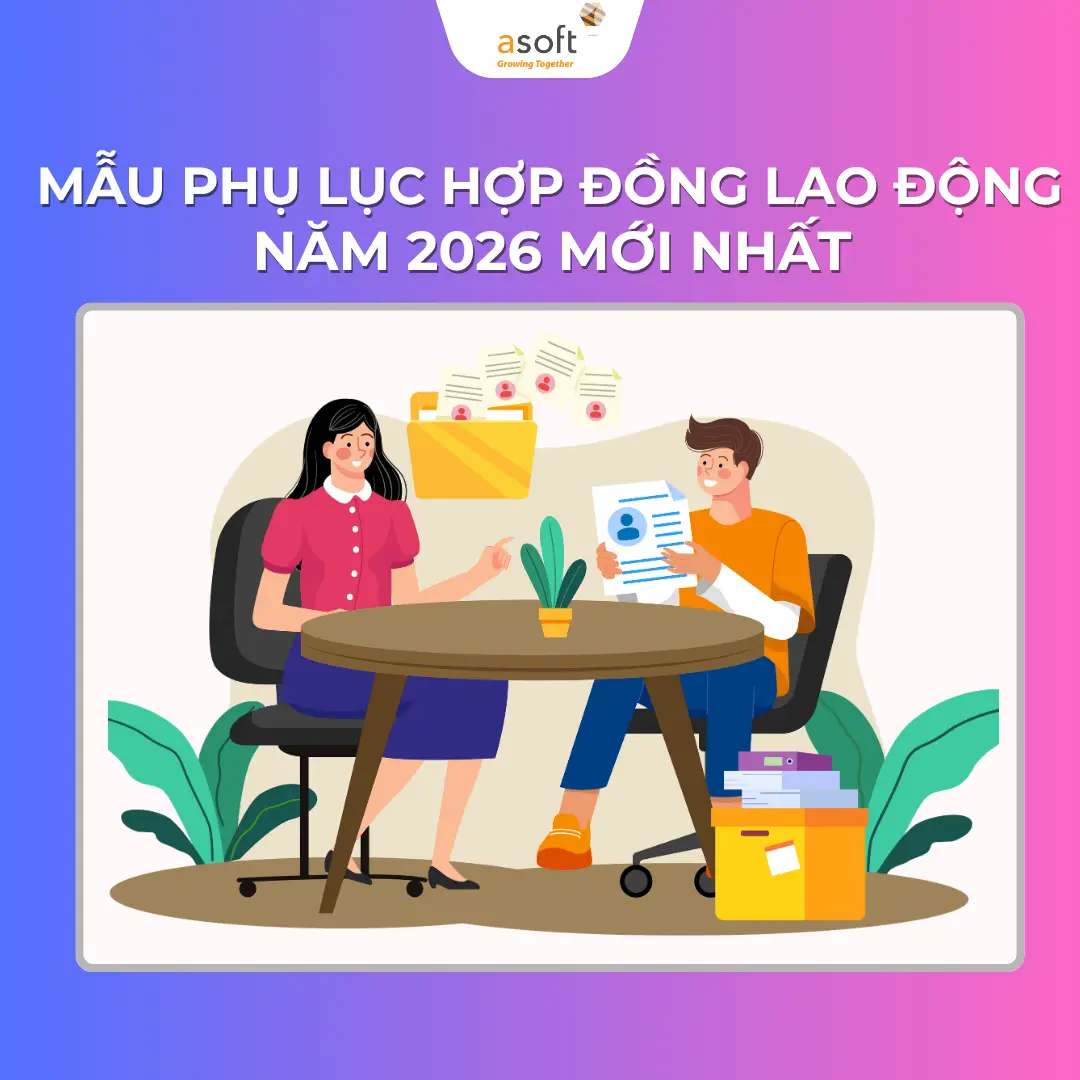 Mẫu phụ lục hợp đồng lao động năm 2026 mới nhất