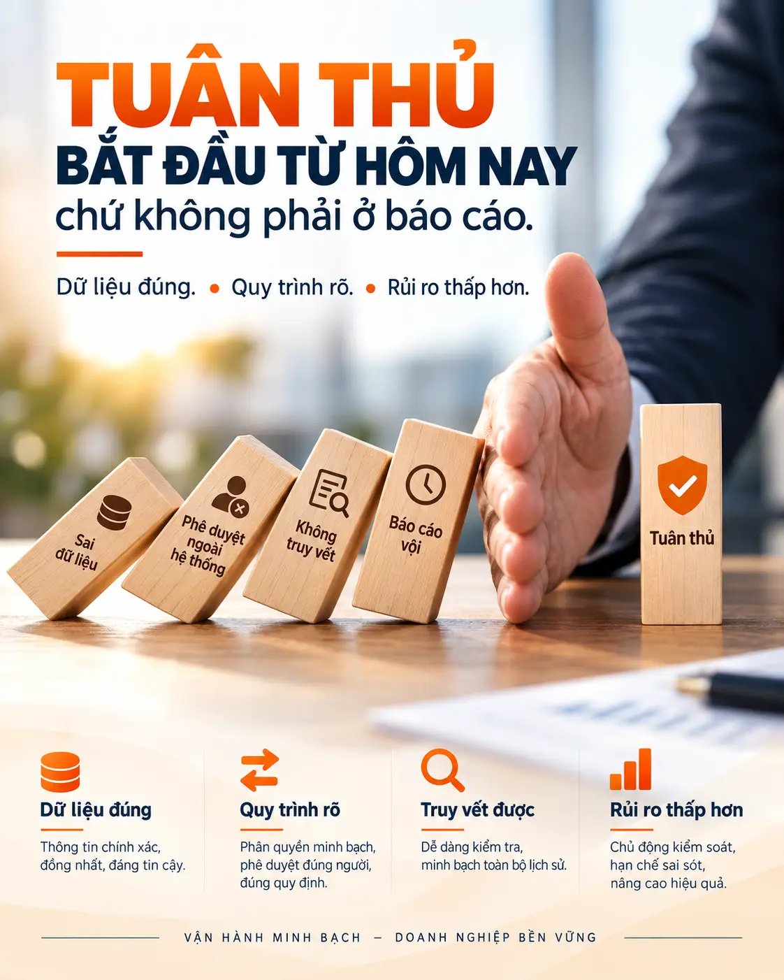 Tuân thủ pháp luật: ERP và AI hỗ trợ doanh nghiệp thế nào?